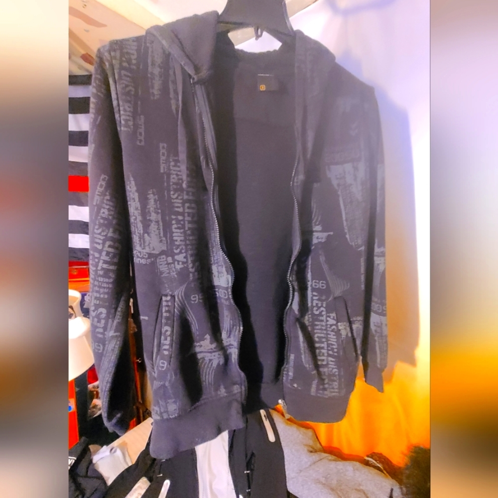 Men or women's zip up jacket